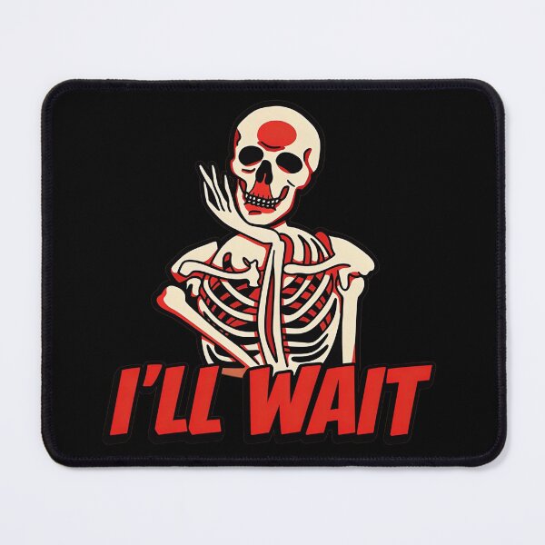 Item preview, The Waiting Skeleton designed and sold by Atee Optimistic.