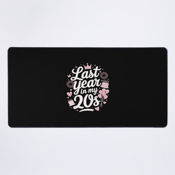 Item preview, Last Year In My 20s Birthday Happy 29th Party  designed and sold by AquaKiev.