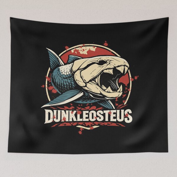Item preview, Dunkleosteus Prehistoric Dinosaur Fish designed and sold by ChunkByChunk.