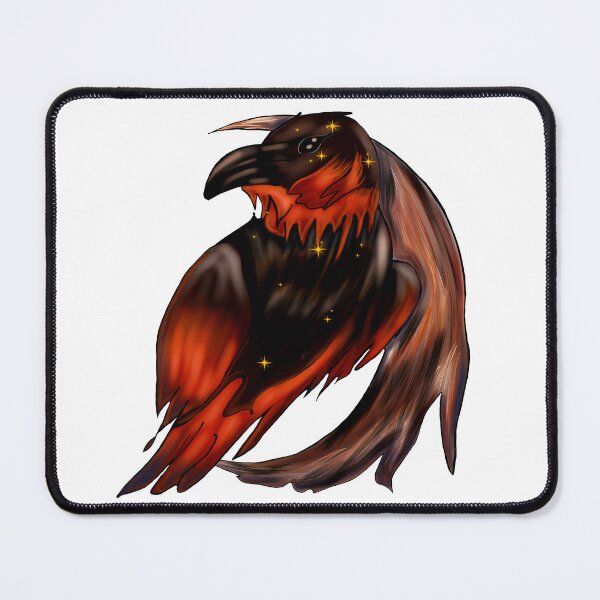 Item preview, Ashen Raven – Phoenix Spirit Illustration designed and sold by Kmaciulyte94.