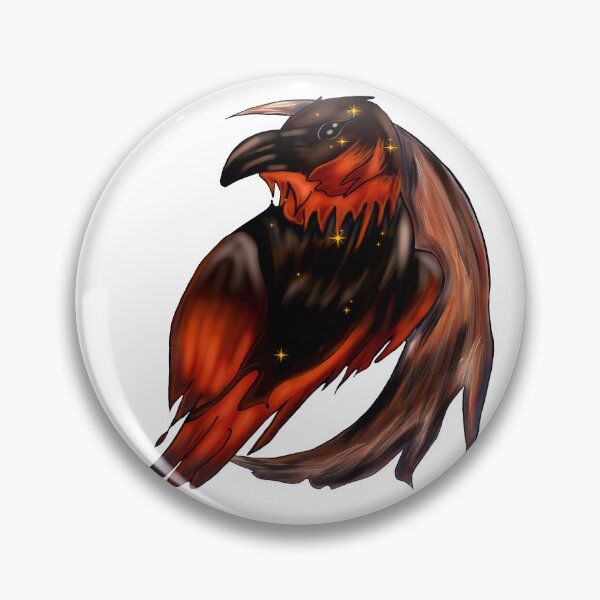 Item preview, Ashen Raven – Phoenix Spirit Illustration designed and sold by Kmaciulyte94.