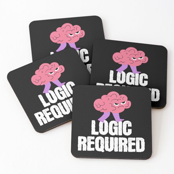 Item preview, Logic Required - Grumpy Walking Brain designed and sold by AnAzArt.