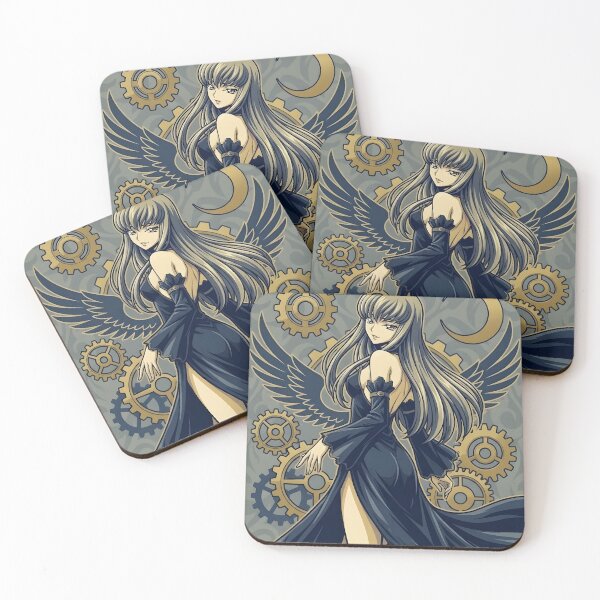 Item preview, Timeless Gothic Witch - Green Hair Steampunk Anime Art designed and sold by MugenAnime.