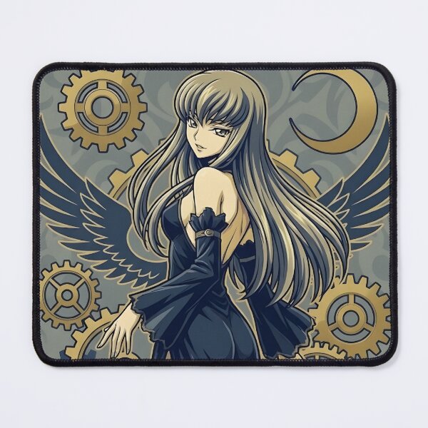 Item preview, Timeless Gothic Witch - Green Hair Steampunk Anime Art designed and sold by MugenAnime.