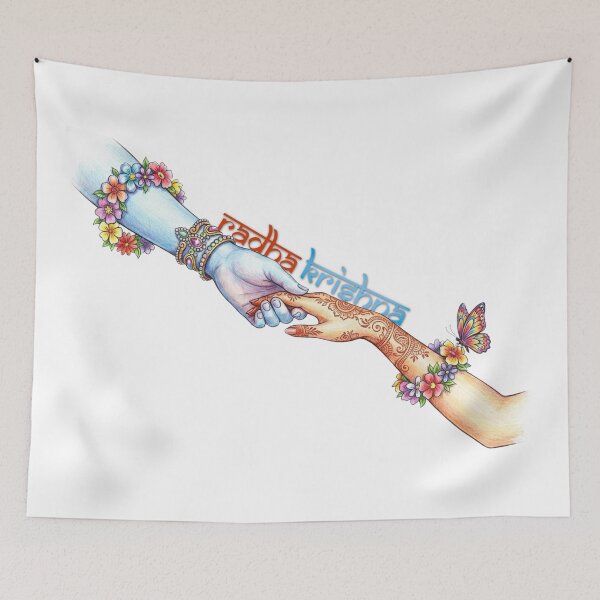 Item preview, Radha Krishn - Holding Hands designed and sold by InnovyaDesigns.