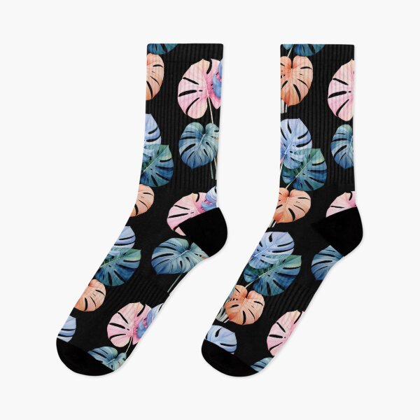 Item preview, Tropical colors, Monstera leaves in pastel shades designed and sold by LiskoDesign.