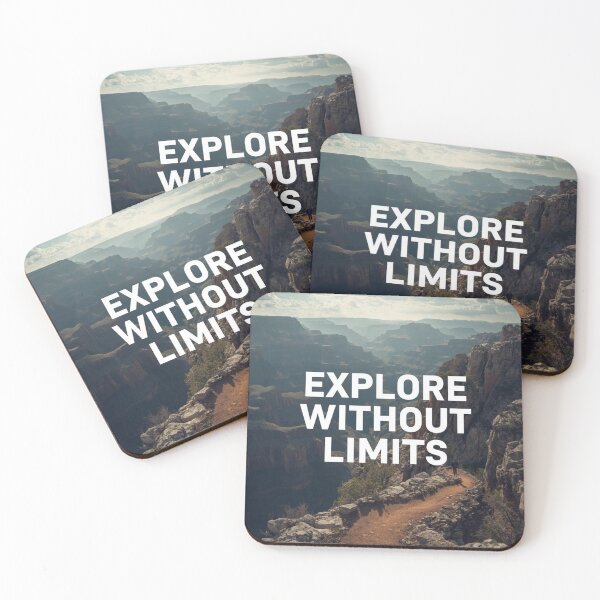 Item preview, Explore Without Limits designed and sold by RisingWolfStudio.