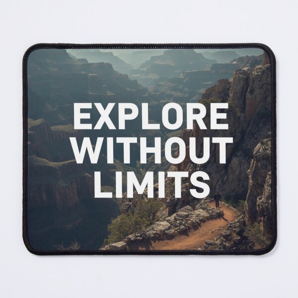 Item preview, Explore Without Limits designed and sold by RisingWolfStudio.
