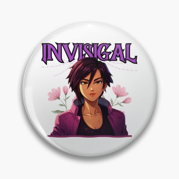 Item preview, Invisigal Flowers Fan Art Dispatch Game designed and sold by Redboy's Gallery.