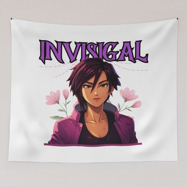 Item preview, Invisigal Flowers Fan Art Dispatch Game designed and sold by Redboy's Gallery.