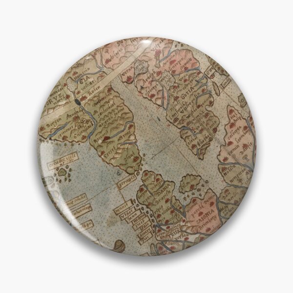 Item preview, Scandinavia Iceland Urbano Monte map detail designed and sold by UrbanoMonteMap.