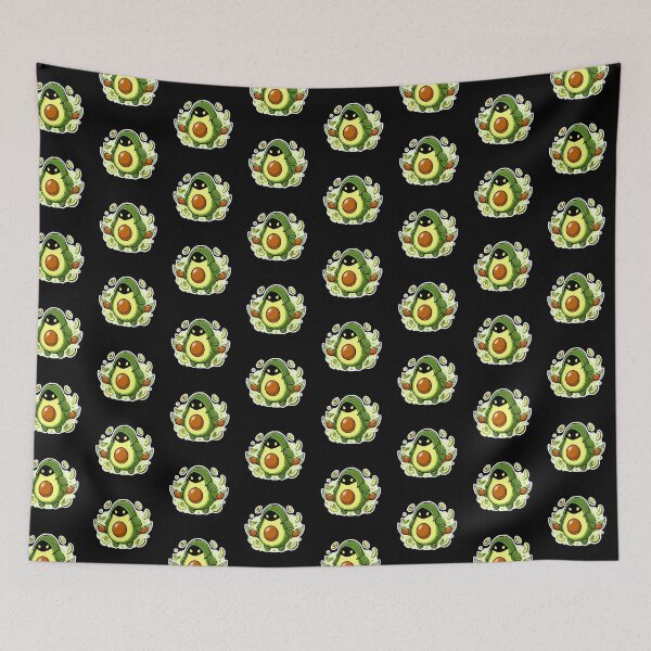 Item preview, Avocado Rogue Healthy Lifestyle Avocado Sticker Art designed and sold by SarashiArt.