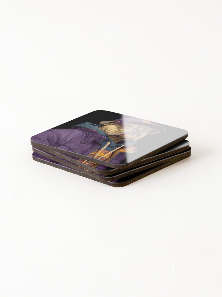 Thumbnail 4 of 5, Coasters (Set of 4), Dog Rpg designed and sold by EveryThingTeam.