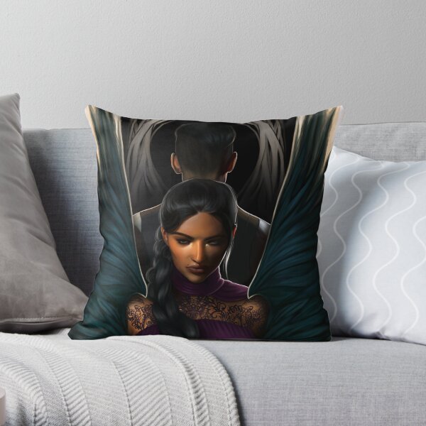 Inej Ghafa Throw Pillow
