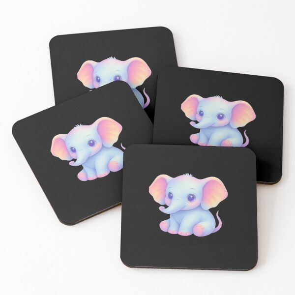 Item preview, Pastel Baby Elephant Charm designed and sold by Mai-Rashed1009.