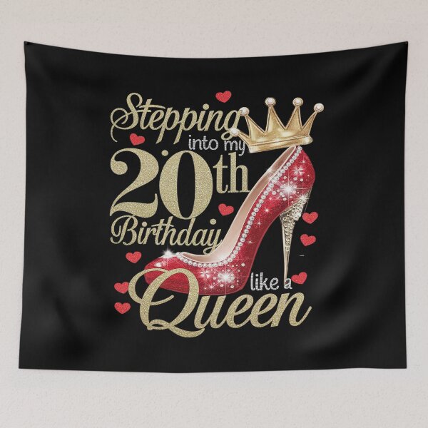 Item preview, 20 Year Old High Heels Stepping Into My 20th Birthday designed and sold by PowAcademy.