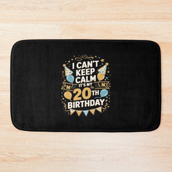Item preview, 20 Year Old I Can't Keep Calm It's My 20th Birthday designed and sold by MythWoot.