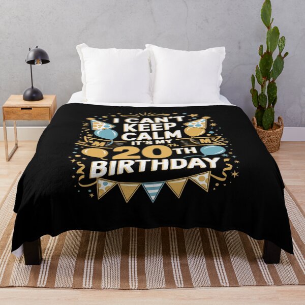 Item preview, 20 Year Old I Can't Keep Calm It's My 20th Birthday designed and sold by MythWoot.