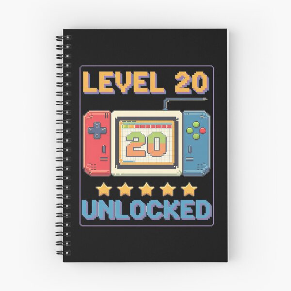 Item preview, 20 Year Old Level 20 Unlocked 20th Birthday Boy Video Games designed and sold by PowAcademy.