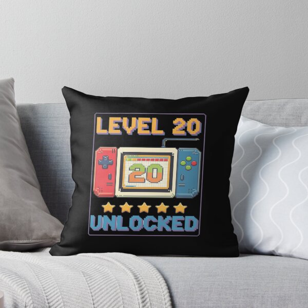 Item preview, 20 Year Old Level 20 Unlocked 20th Birthday Boy Video Games designed and sold by PowAcademy.