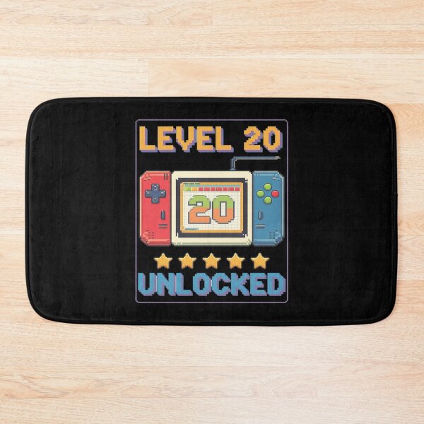 Item preview, 20 Year Old Level 20 Unlocked 20th Birthday Boy Video Games designed and sold by PowAcademy.