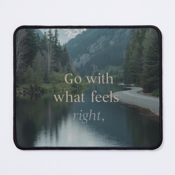 Item preview, Go with what Feels right designed and sold by RisingWolfStudio.