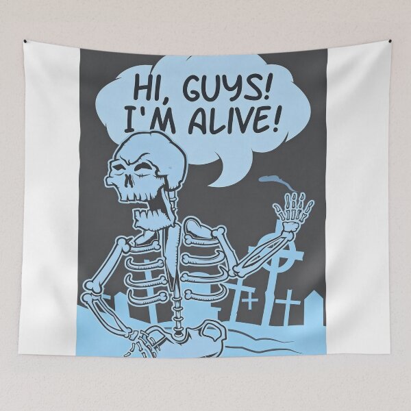 Item preview, Funny Skeleton designed and sold by Atee Optimistic.