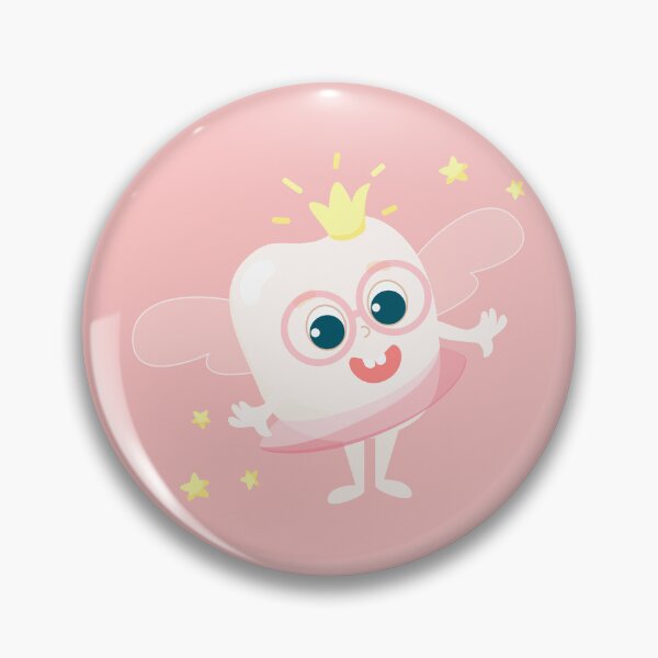 Item preview, Tooth with wings of the tooth fairy designed and sold by CuteYetty.