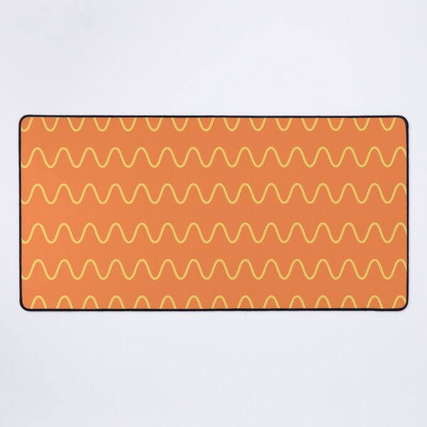 Item preview, Retro Wavy Lines Orange Pattern designed and sold by Tato's.
