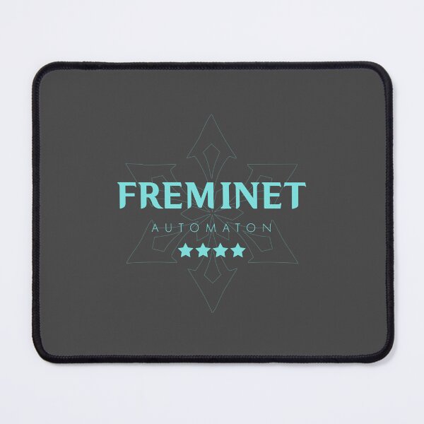 Item preview, Genshin Freminet Nameplate designed and sold by NeonSunsetMedia.