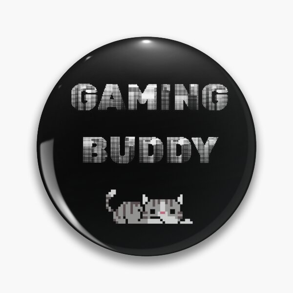 Item preview, Gaming Buddy Cat - Cute Pixel Art Cat for Retro Gamers designed and sold by CarlaCras.