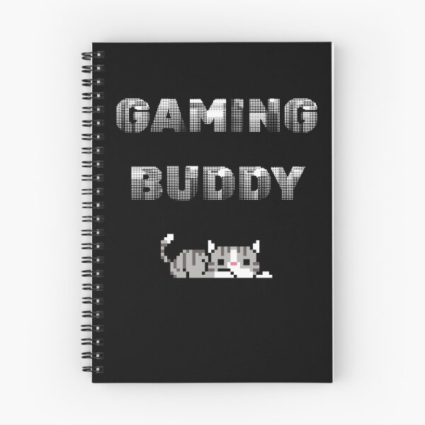 Item preview, Gaming Buddy Cat - Cute Pixel Art Cat for Retro Gamers designed and sold by CarlaCras.