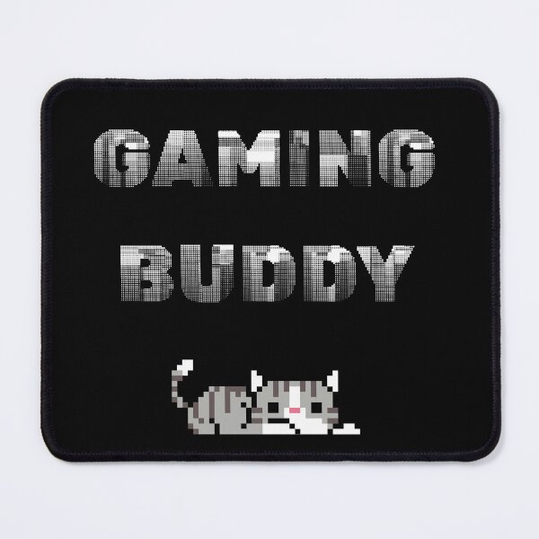 Item preview, Gaming Buddy Cat - Cute Pixel Art Cat for Retro Gamers designed and sold by CarlaCras.