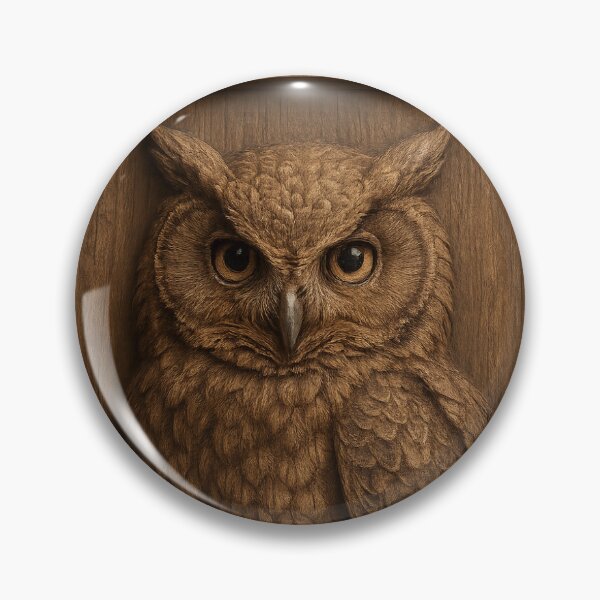 Item preview, Wooden Owl  designed and sold by Broken Antler Designs .