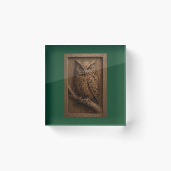 Item preview, Wooden Owl  designed and sold by Broken Antler Designs .