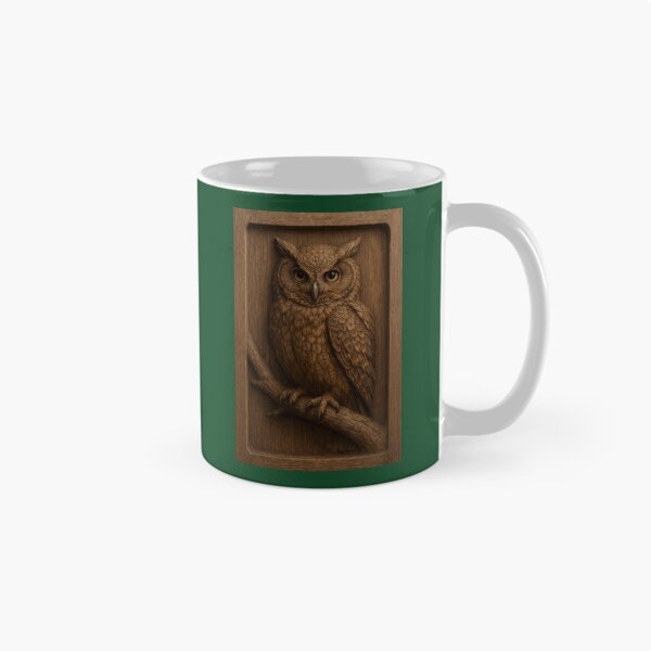 Item preview, Wooden Owl  designed and sold by Broken Antler Designs .