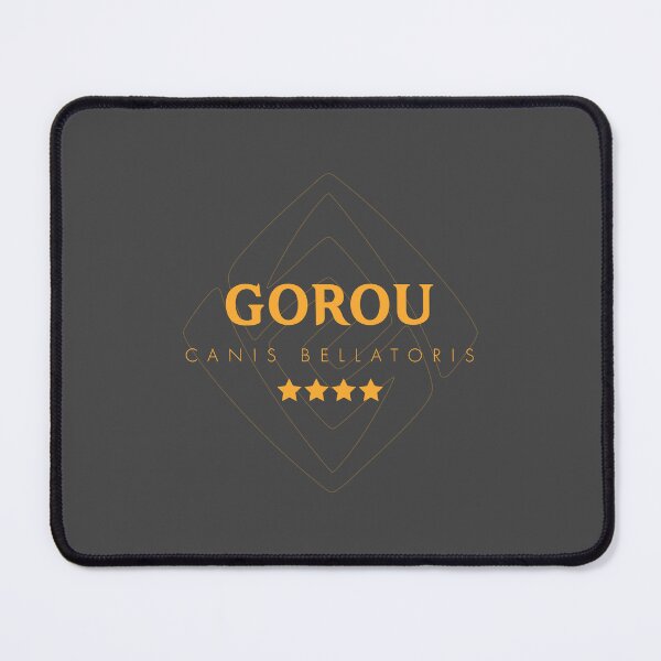 Item preview, Genshin Gorou Nameplate designed and sold by NeonSunsetMedia.