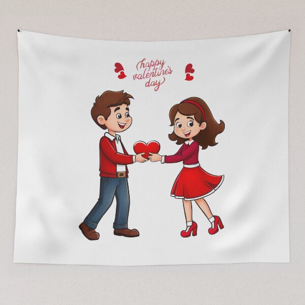 Item preview, Happy Valentine’s Day And Couple in Love. designed and sold by Dinasshop.