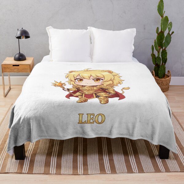 Item preview, Leo Zodiac Sun King Warrior - Cute Chibi Art designed and sold by WildWeave.