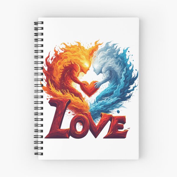 Item preview,  Eternal Love Fire and Ice Elemental Union designed and sold by newvisionart191.