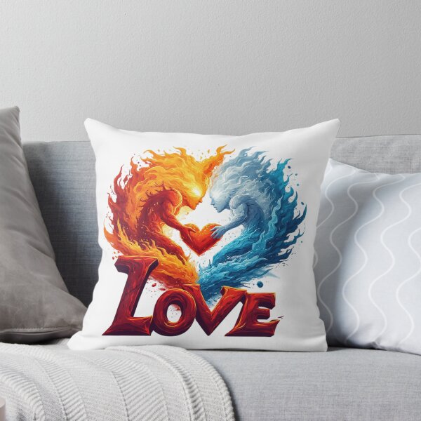 Item preview,  Eternal Love Fire and Ice Elemental Union designed and sold by newvisionart191.