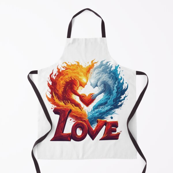 Item preview, Eternal Love Fire and Ice Elemental Union designed and sold by newvisionart191.
