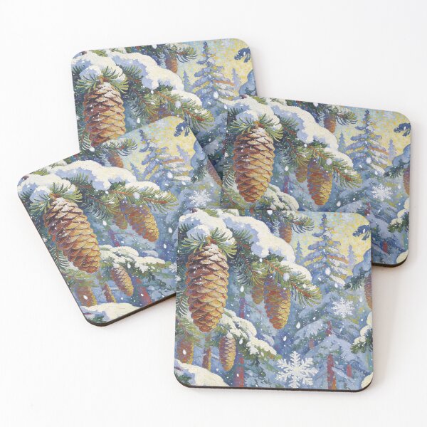 Item preview, Forest of Large Pinecones designed and sold by M-Y-A-R-T-.