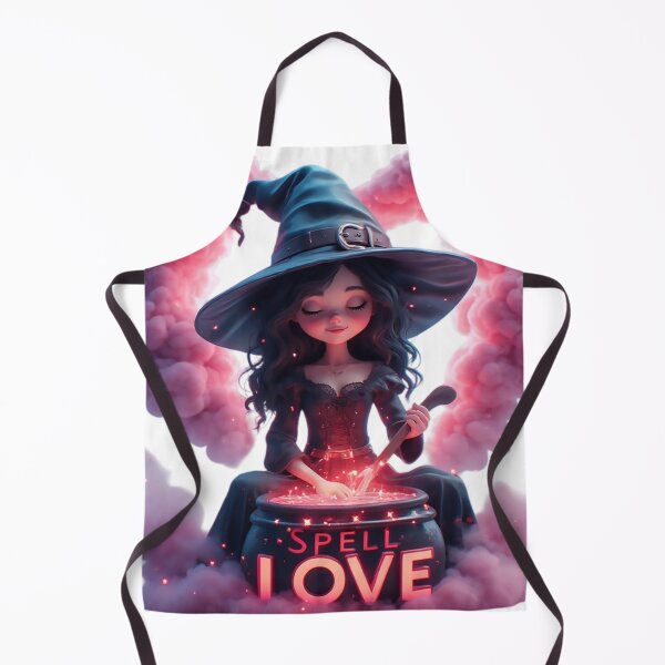 Item preview, Little Witch Brewing Pink Love Spell designed and sold by newvisionart191.