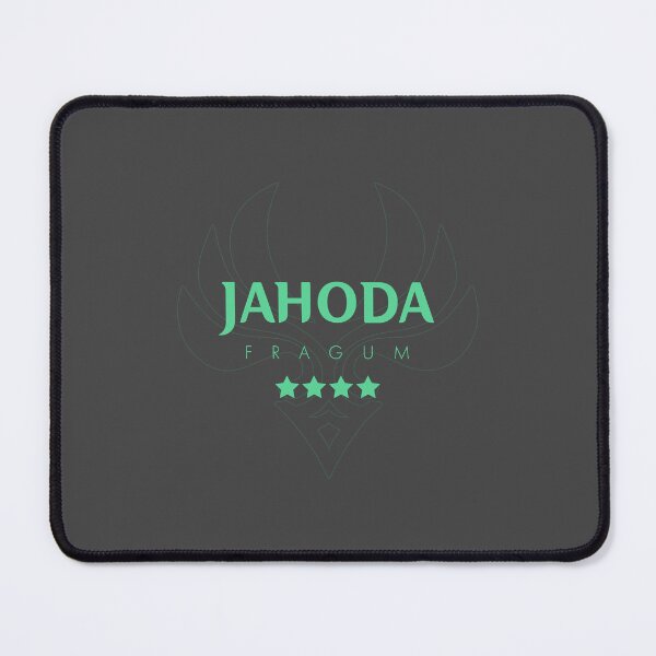 Item preview, Genshin Jahoda Nameplate designed and sold by NeonSunsetMedia.
