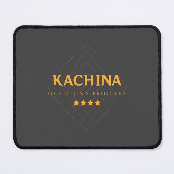 Item preview, Genshin Kachina Nameplate designed and sold by NeonSunsetMedia.