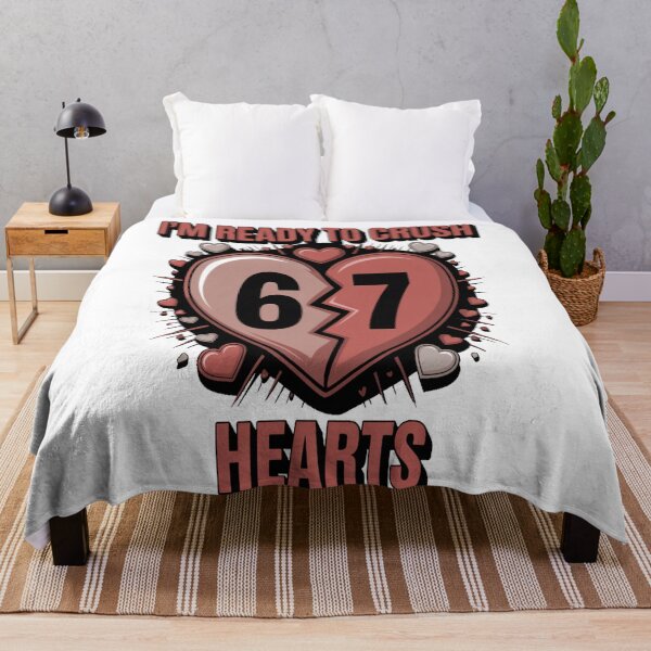 Item preview, I'm Ready to Crush 67 Hearts Tshirt designed and sold by Jacky-Design.