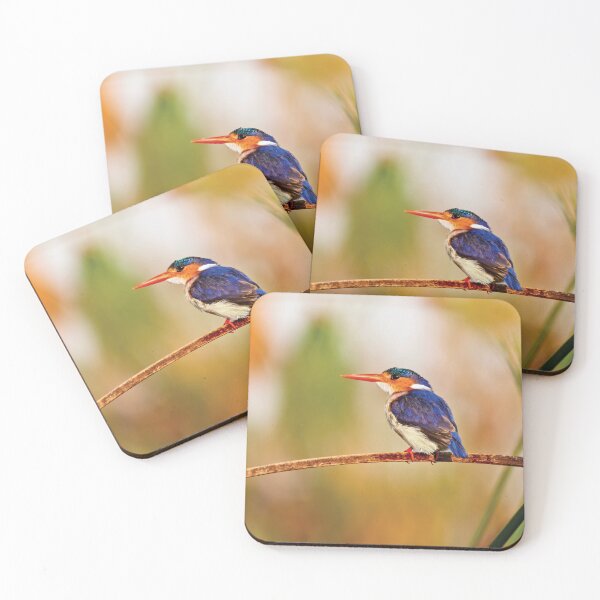 Item preview, Malachite Kingfisher Hunting designed and sold by Kay Brewer.