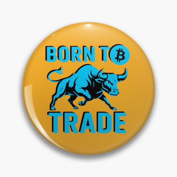 Item preview, Born to ₿ Trade – Crypto Bull Power Design designed and sold by BitCrop.