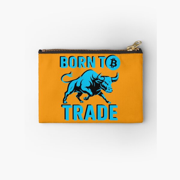 Item preview, Born to ₿ Trade – Crypto Bull Power Design designed and sold by BitCrop.
